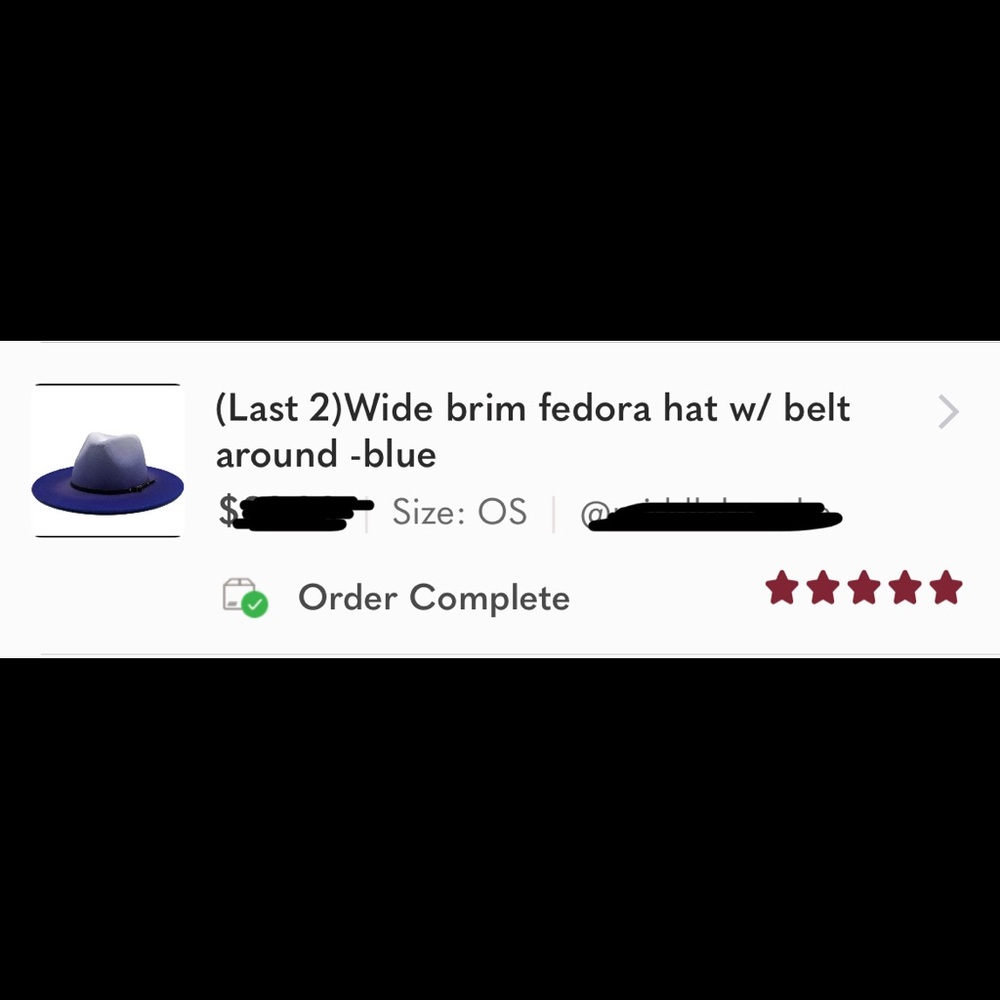 (Last 1) Wide brim boho hat in dirty brown - Picture 4 of 4